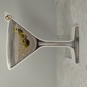 Home Designs GG Olive in Martini Glass Decor